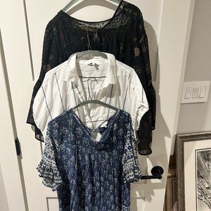 Lucky Brand Ladies Blouses Size 1X